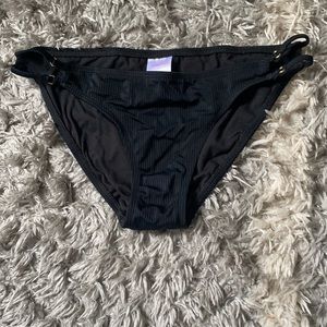 xhilaration bikini bottoms, medium, black.